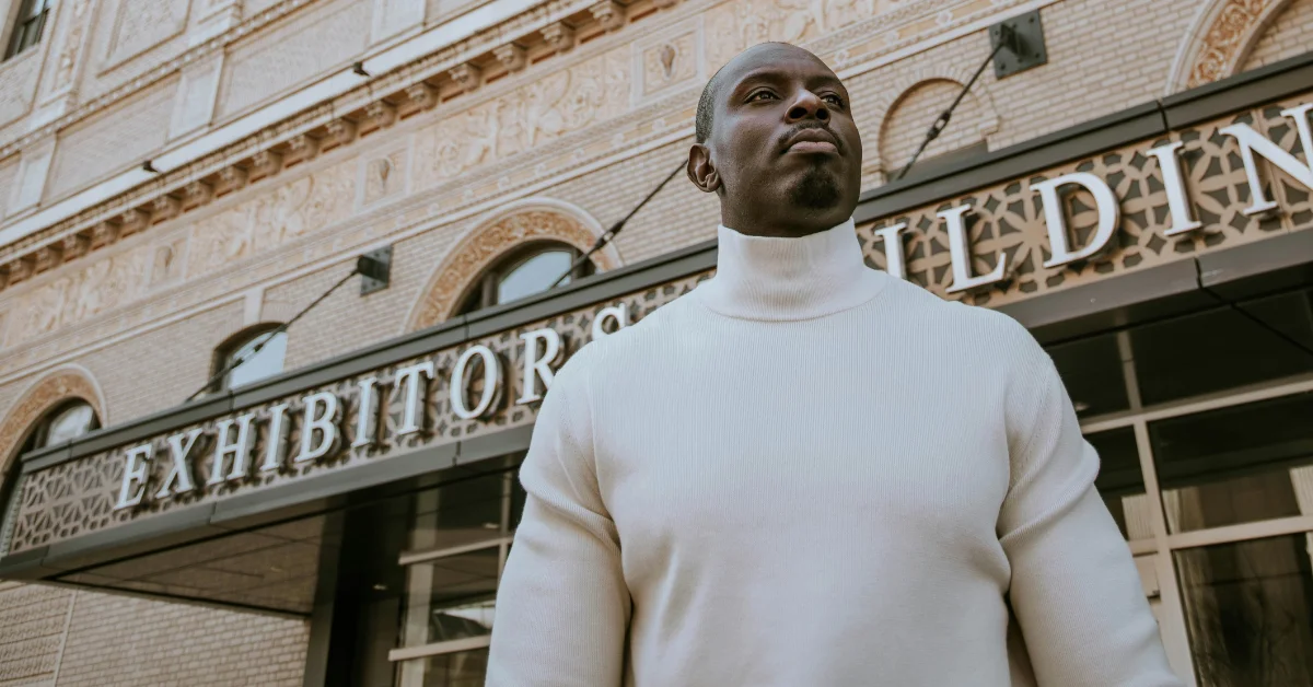 male turtleneck fashion